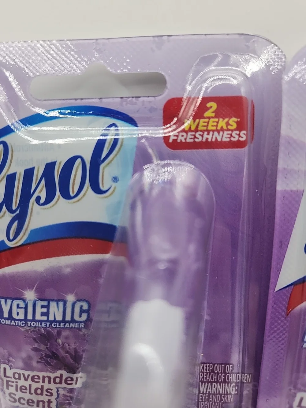 Lysol Lavender Fields Scent Toilet Bowl Cleaner - Purple x2
